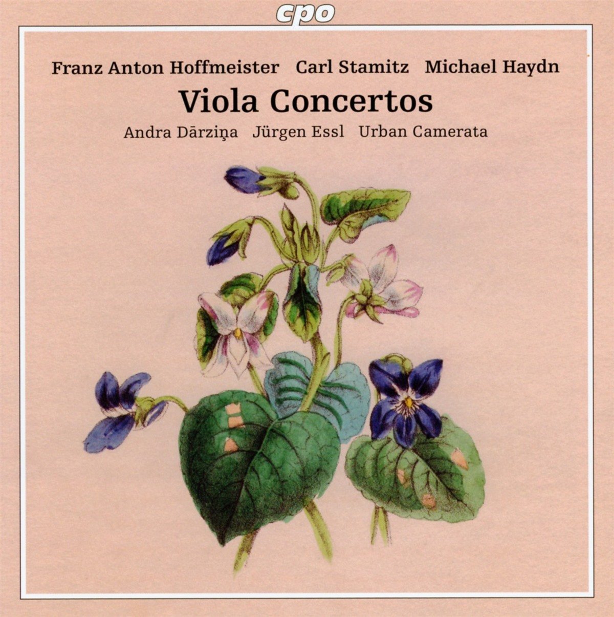 Stamitz, Hoffmeister & Haydn: Viola Concertos [Audio CD] Andra Darzina; Juergen Essl and Urban Camerata