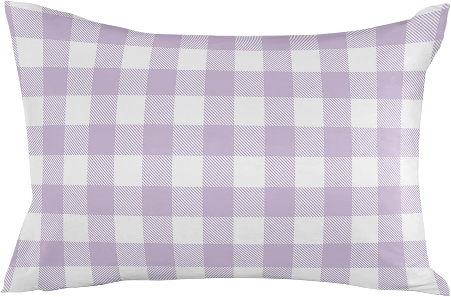 T&H XHome Pillow Covers 24x36 Inch - Body Pastoral Style Light Green Lattice Soft Brushed Microfiber Pillowcases with Hidden Zipper Closure Bed Pillow Shams for Bedroom Sofa Car