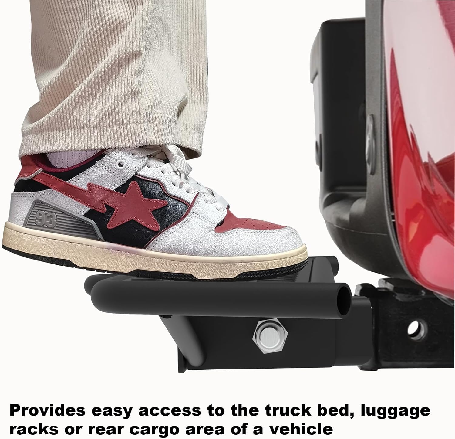 HitchStep 2 Inch Receiver, Fit Truck & Trailer Hitch, Tailgate Step, 27 Inch Bumper Guard - Image 8