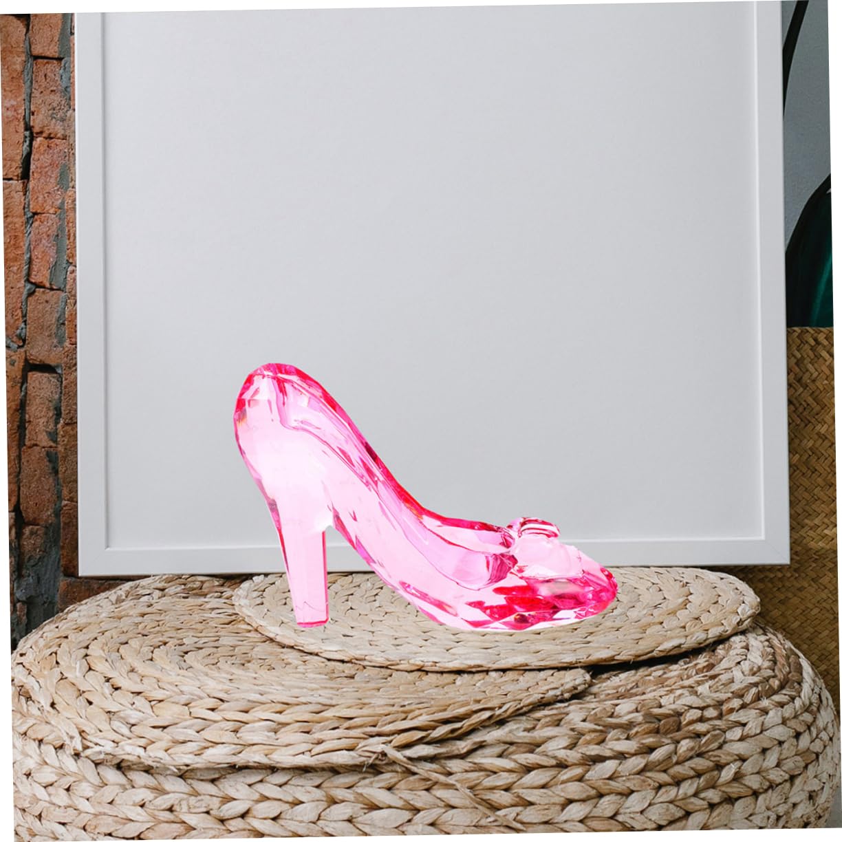 Amazon.co.jp: NUOLUX 2個アクリル製ハイヒール型デコレーション