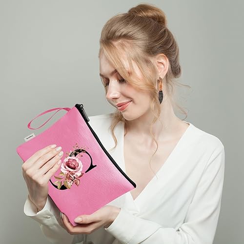 Vista 479 de Vavabox A-Z - Bolsa de maquillaje personalizada, regalos de cumpleaños para mujeres y madres, regalos para mejores amigas, bolsa de cosméticos