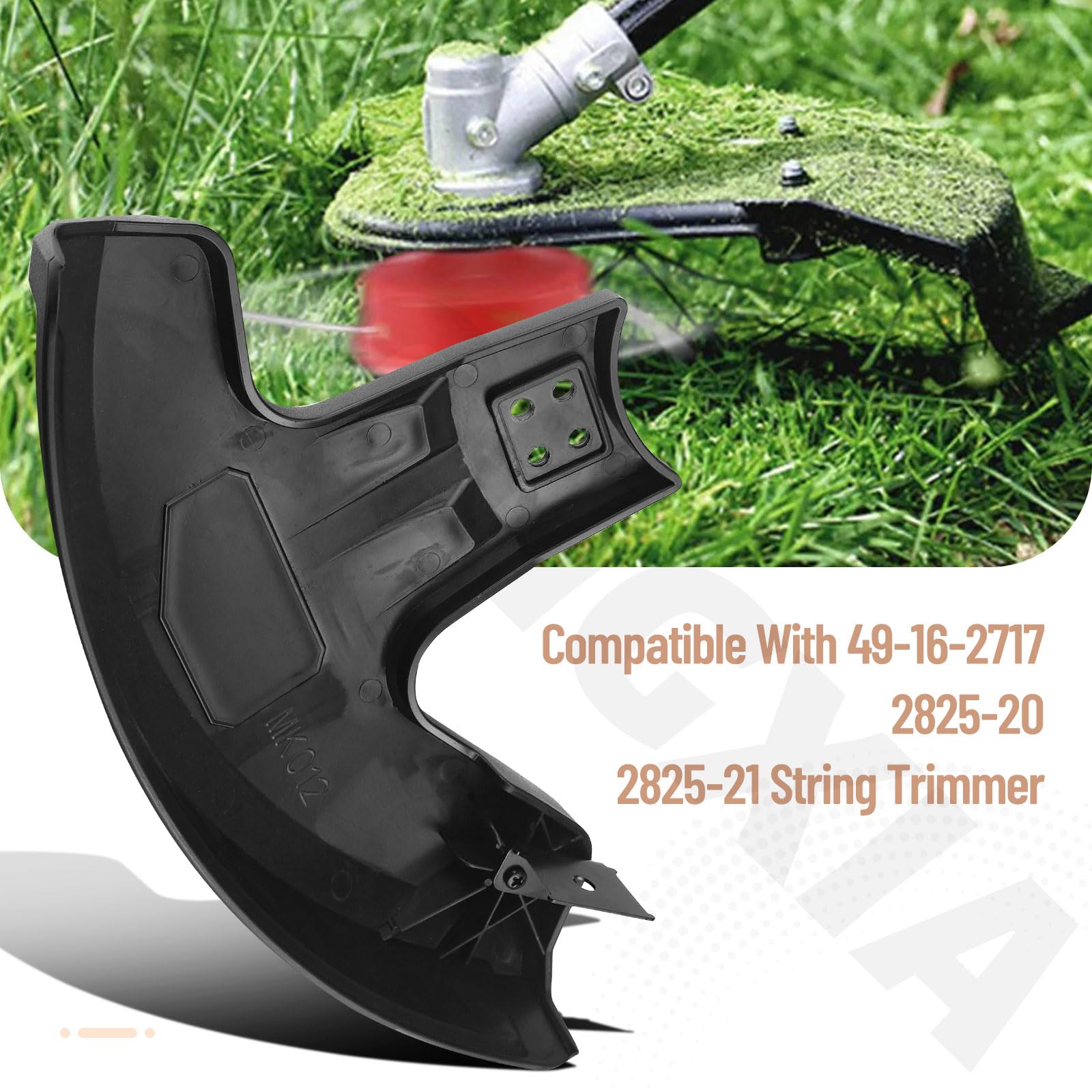 14-32-0012 - Conjunto de protección de cuerdas compatible con Milwaukee 2825-20 49-16-2717