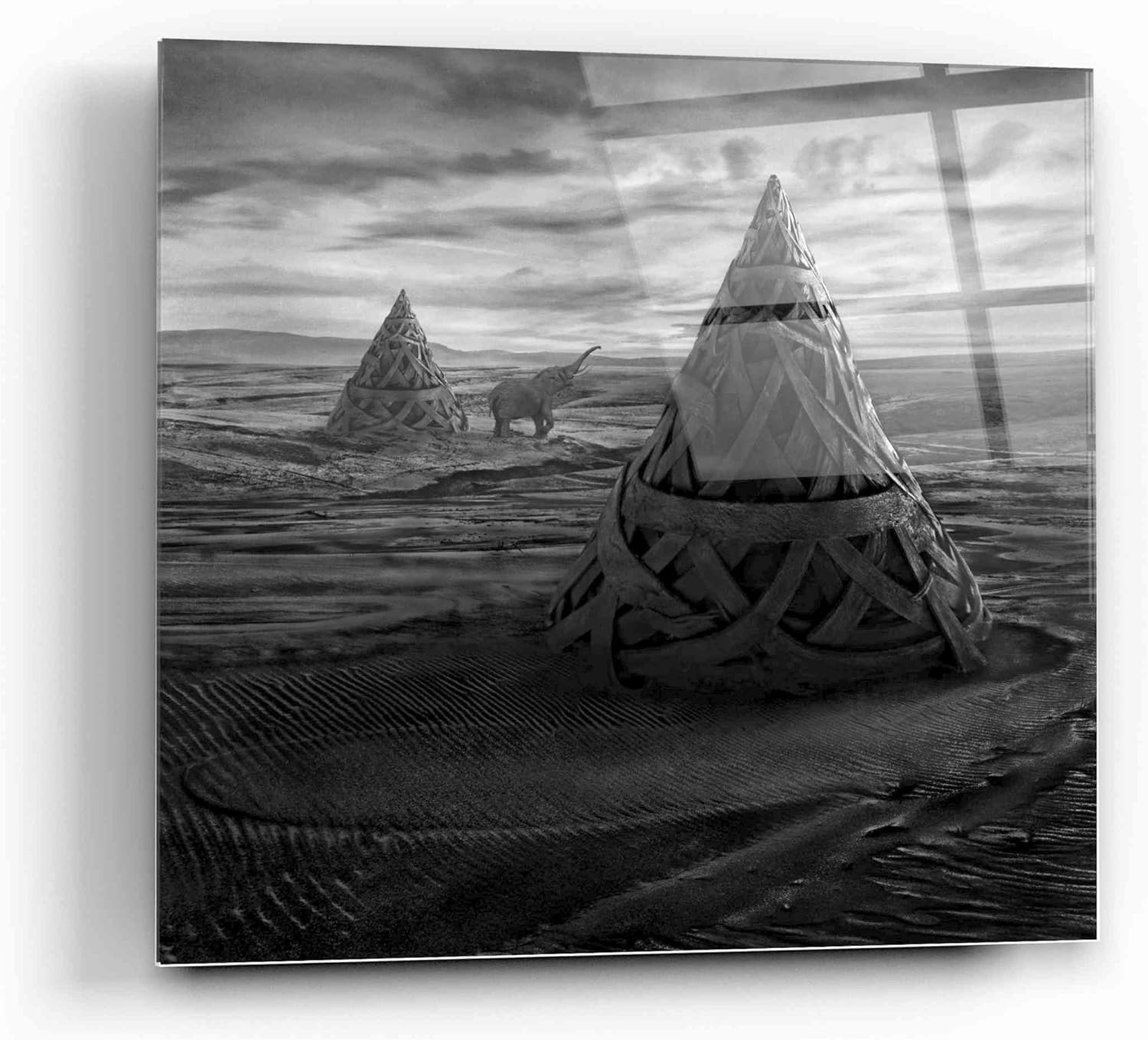 Epic Art 'Oddland' by Dariusz Klimczak, Acrylic Glass Wall Art, 12"x12"