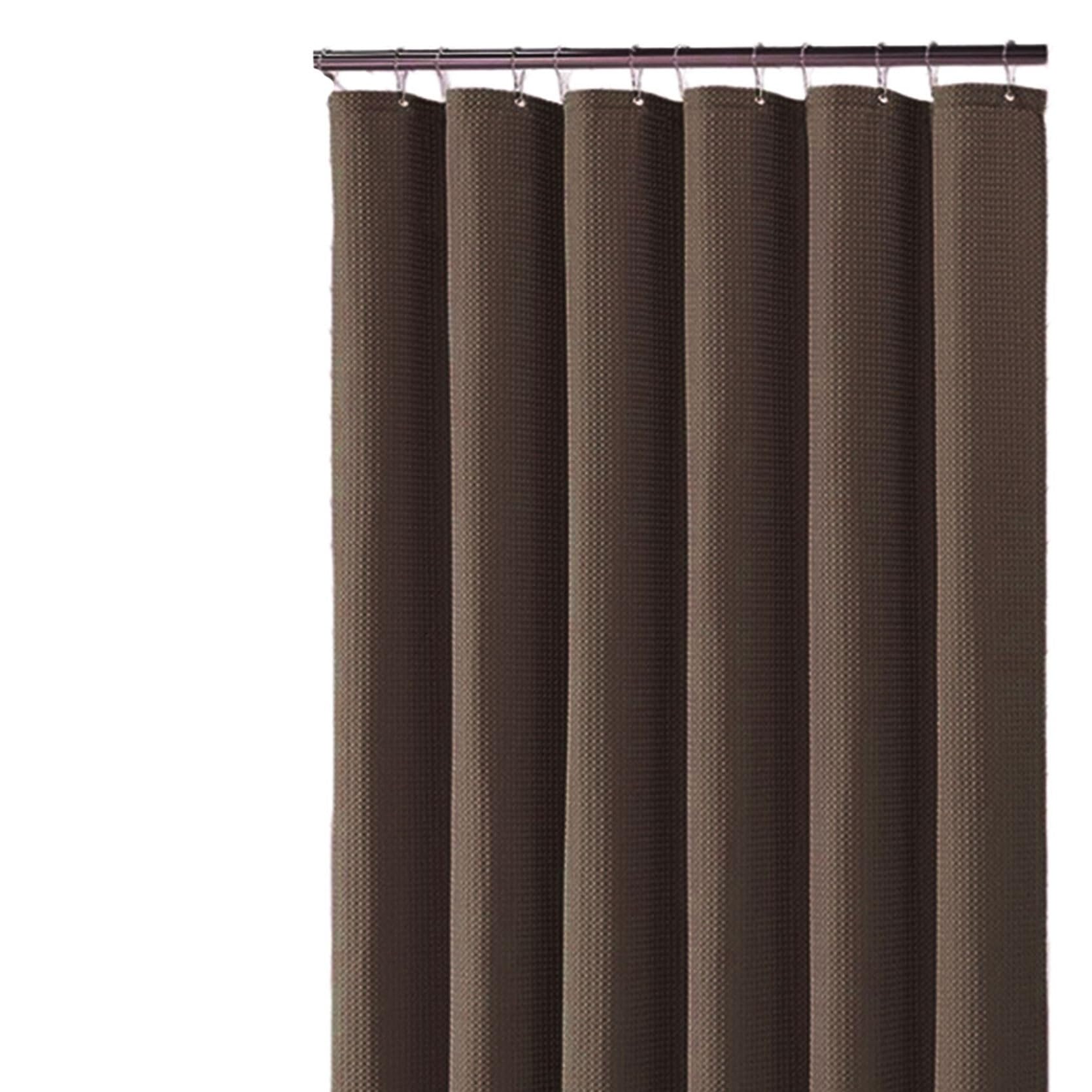 RCYONGQ Shower Curtain For Bathroom Mould Proof And Mildew Resistant, Waterproof Bathtub Curtains Includes 12 Pcs Curtain Hooks, Quick-Drying, 230g/㎡ For Bathroom Wet Room Tub