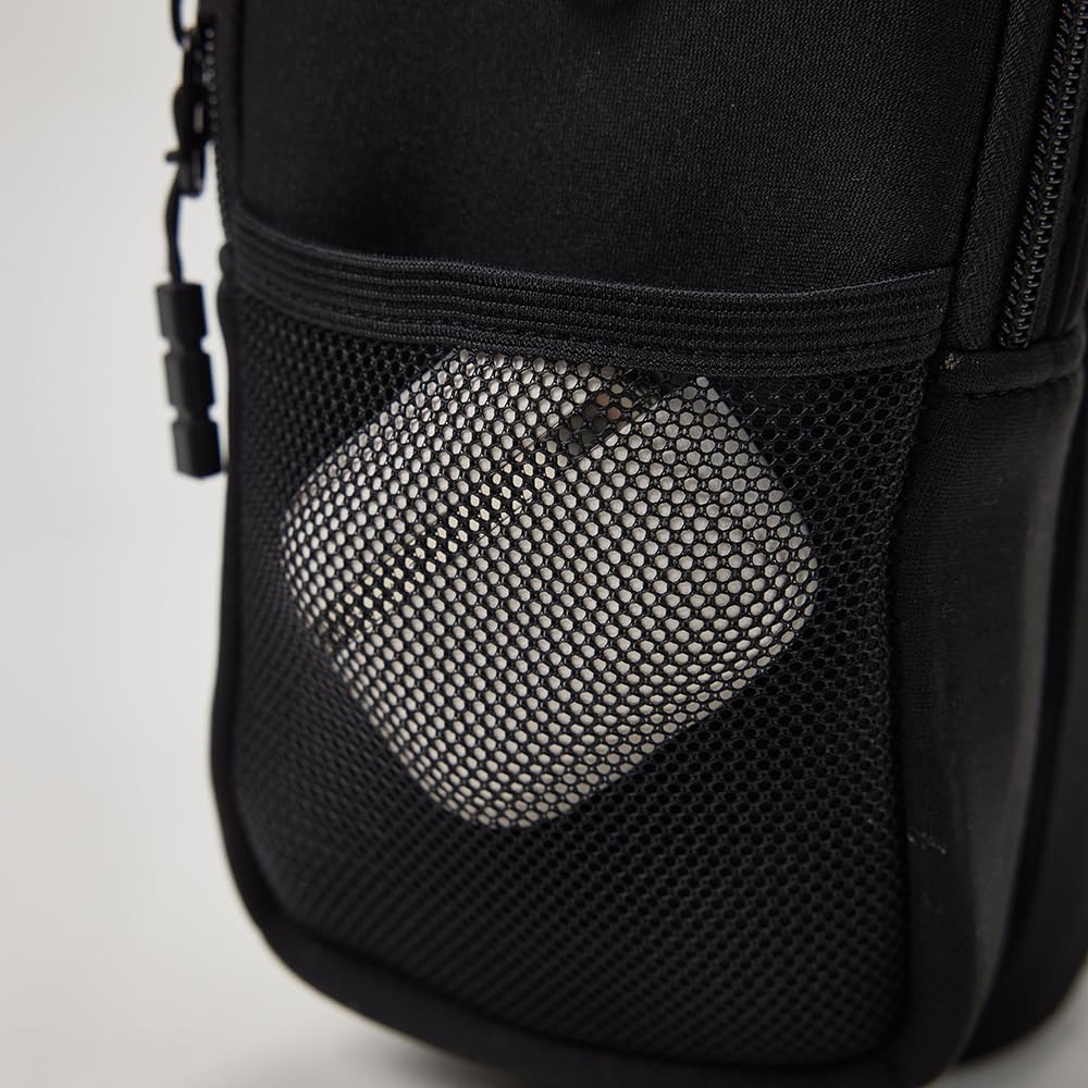 VAKAER Magnetic Gym Bag, Water Bottle Carrier Holder with Phone Pocket & Adjustable Strap,10 Ultra-Strong Magnets Stick to Fitness equipment, Workout Accessories Pouch for Women & Men, Black - Image 6