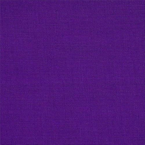 Miniatura 20 de Tela de algodón y poliéster (broadcloth) de 60 pulgadas, color borgoña, por yarda