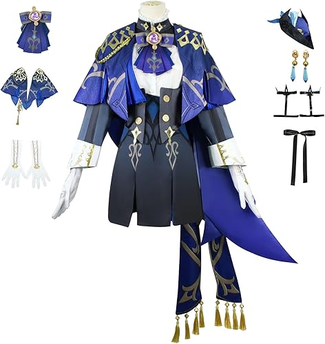 Miniatura 343 de Weixu Disfraz de cosplay de todos los personajes, traje de uniforme de Halloween, traje de carnaval para mujeres y hombres