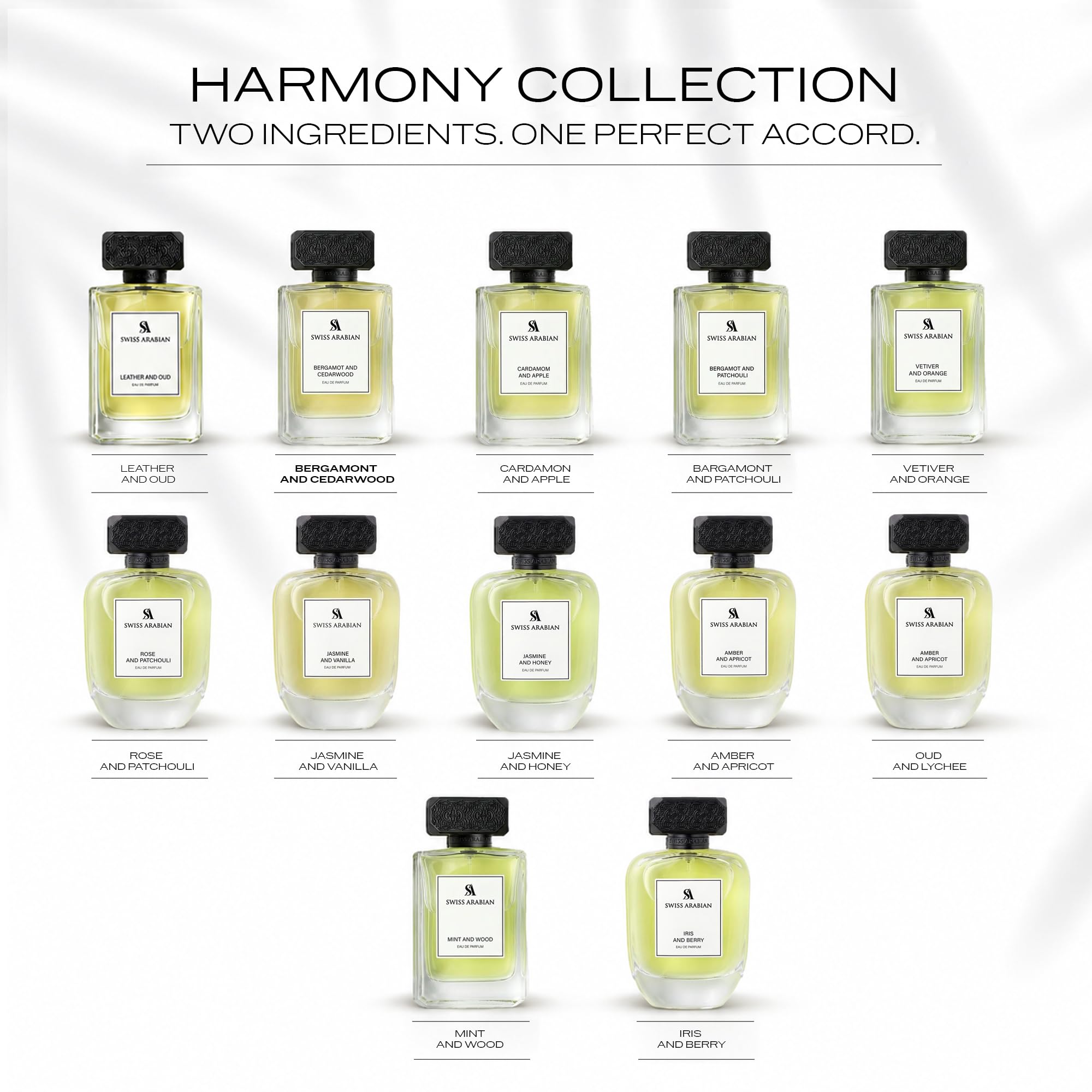 Swiss Arabian Bergamot and Cedarwood - Eau de Parfum for Men 100 ml, una fusione audace di agrumi piccanti e legno terroso, un profumo tonificante e sofisticato