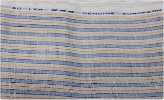 V Walker's Men's Linen Striped Unstitched Shirt Fabric 1.60 m (191129)-picture-31