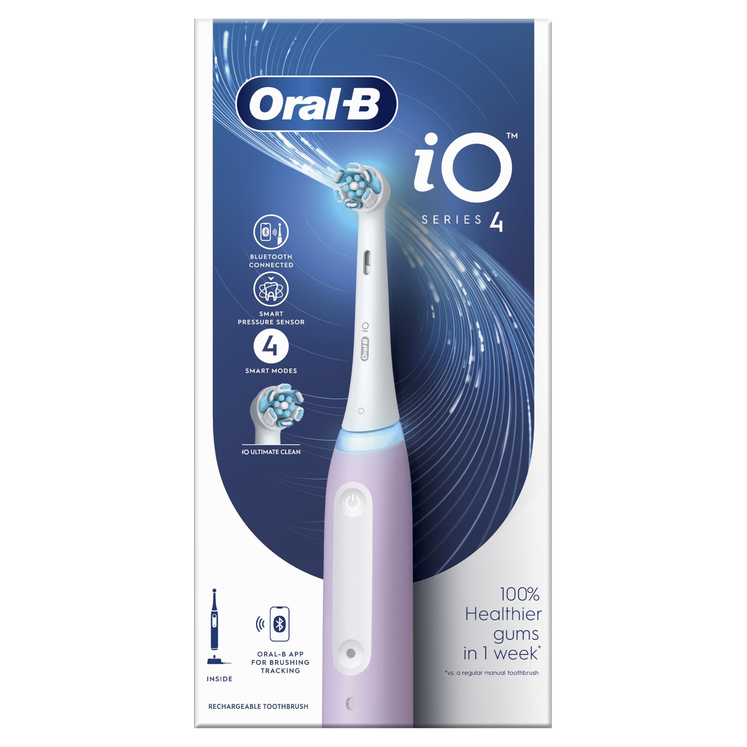 Oral-B iO4 Electric Toothbrush Lavender
