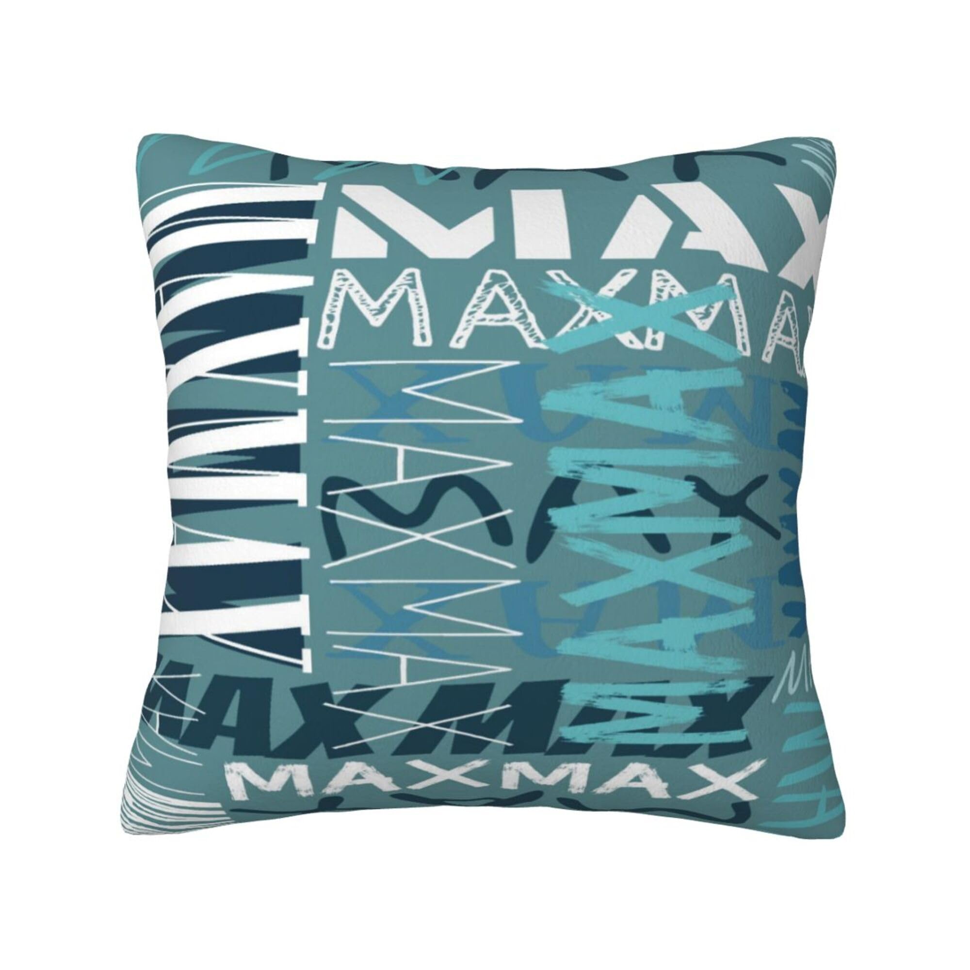 NGGBBDYGB Name Pillow With Photo Personalized Throw Pillow Cover Custom Pillow Case 18x18