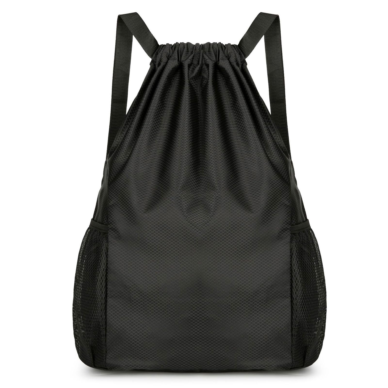 Drawstring Bags, Drawstring Gym Bag, Waterproof Swimming Bags Unisex Sports Backpacks, Unisex Large Sports String Backpack Oxford Fabric Gym Sack for School Travel Swimming Holidays Climbing Hiking