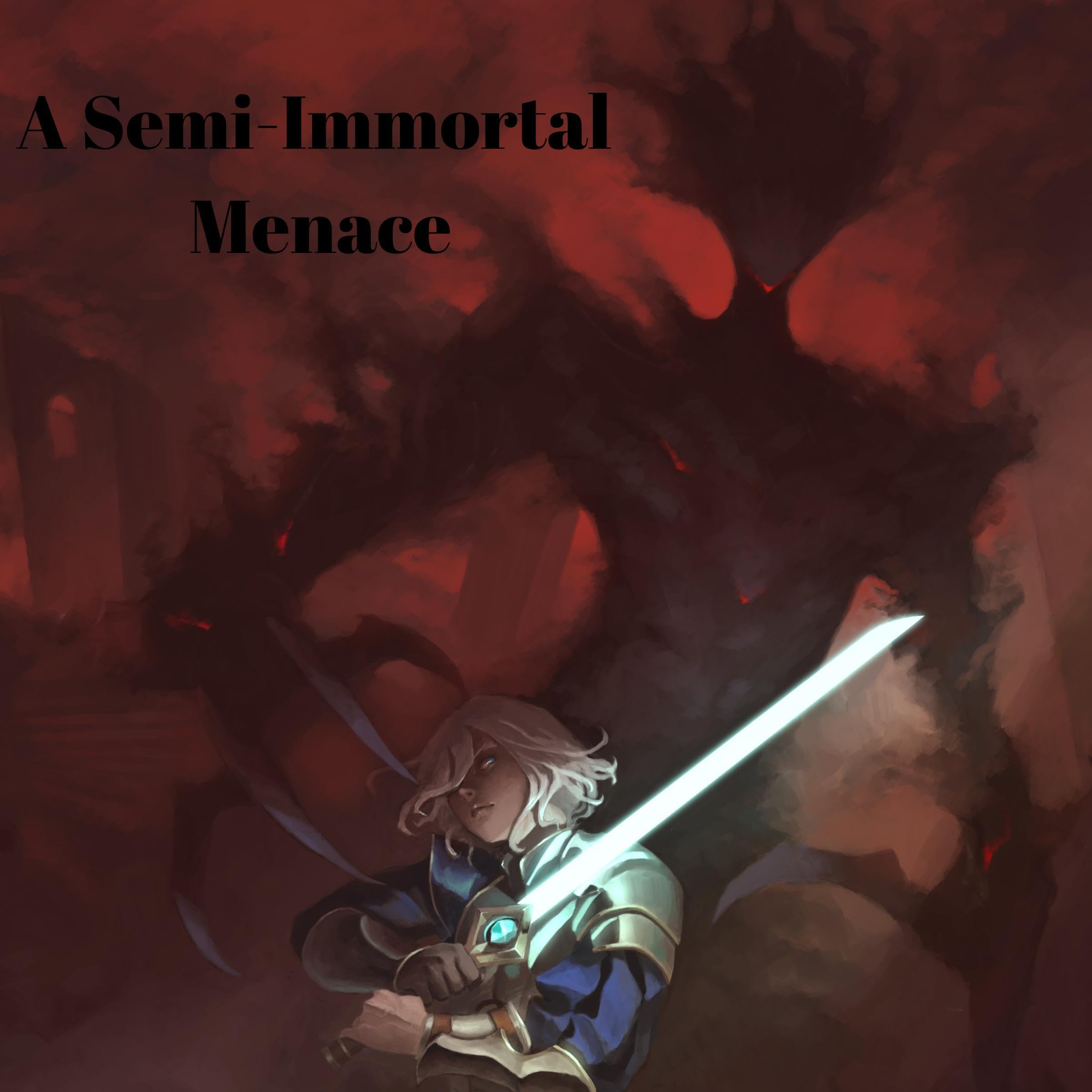 Cover art for A Semi-Immortal Menace