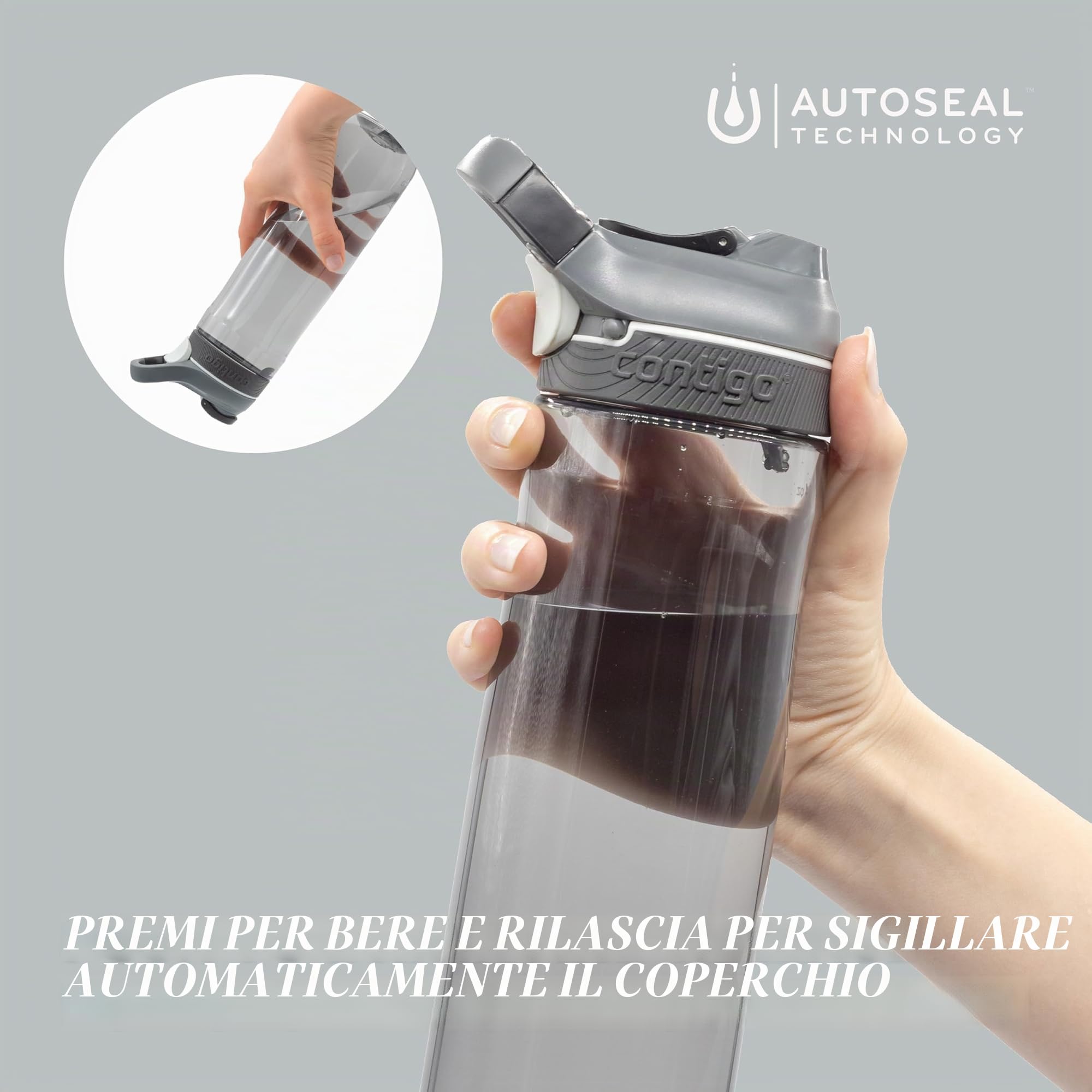 Contigo Cortland Autoseal Borraccia | Coperchio Automatico | 720 ml