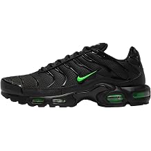 Nike Air Max Plus Mens Shoes Black/Black/Green Strike Size 12