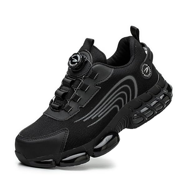 Safety Shoes for Men Women Lightweight Sneakers Work Shoes Comfortable Non-Slip with Steel Toe 36-46 EU
