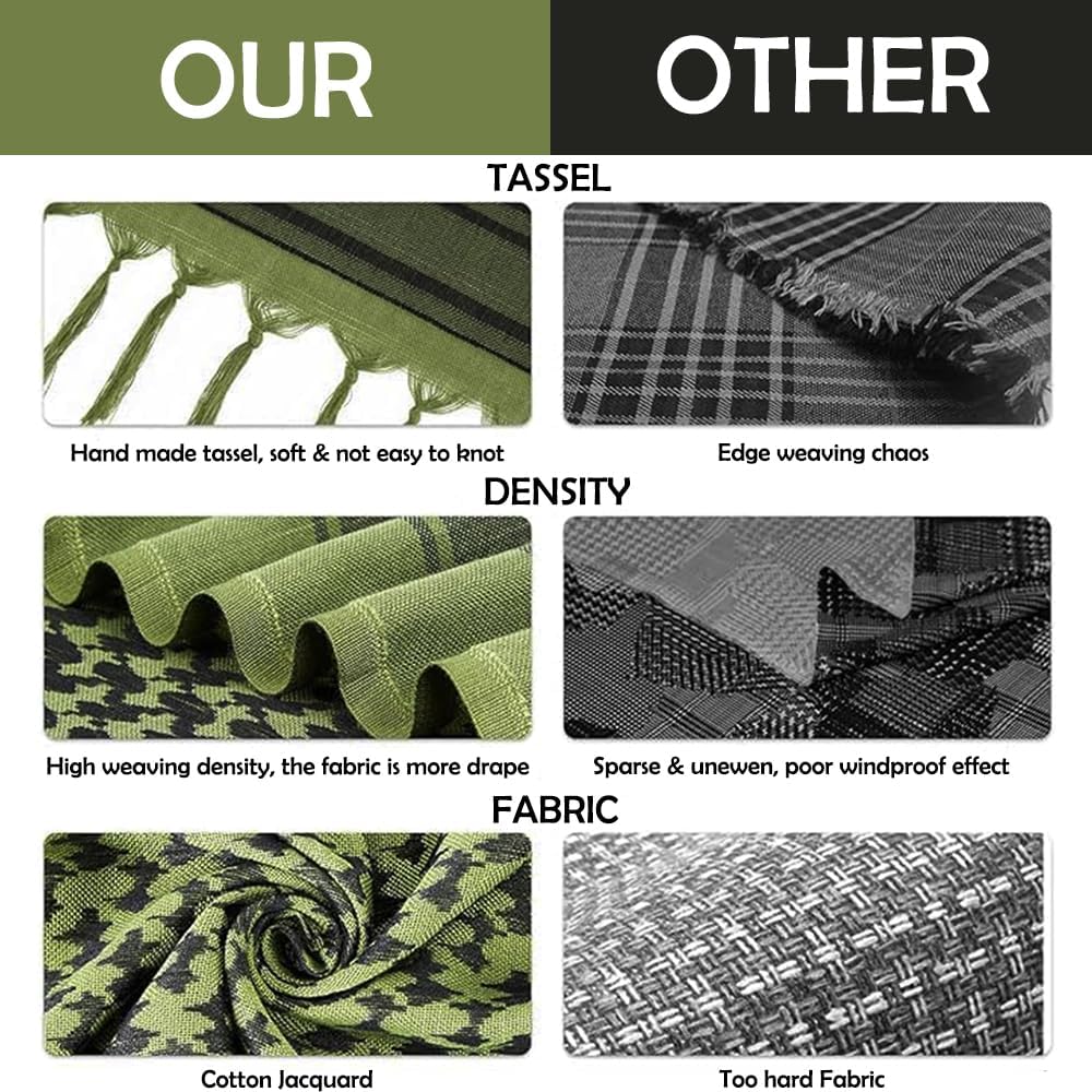 Tactical Shemagh Keffiyeh Scarf