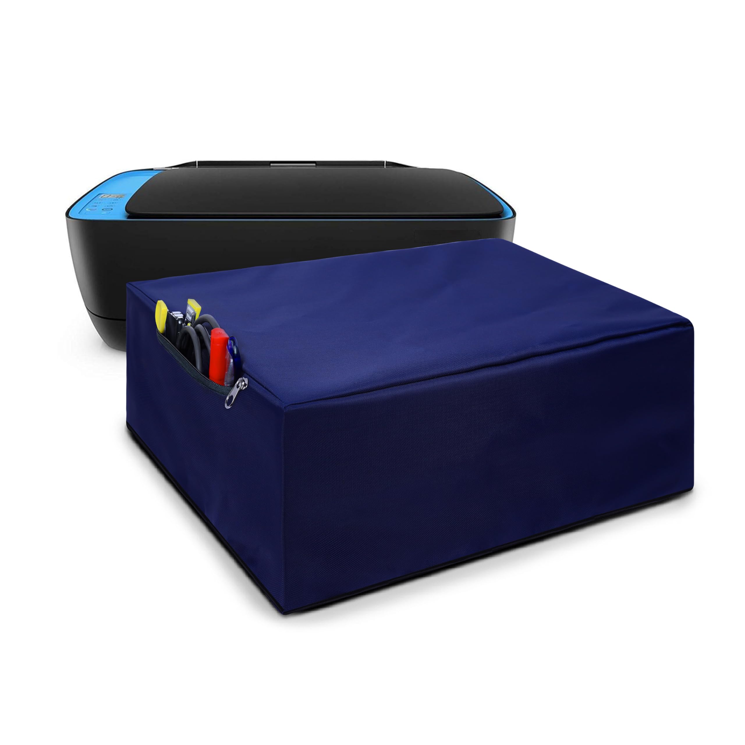 Alifiya Dust Proof Washable Printer Cover for HP Desk Jet Ink Advantage 4729 / 3776 All-in-One Printer - Blue-picture-10