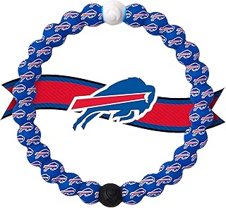 NFL Football Collection Beaded Bracelets for Men & Women - Silicone Jewelry Beaded Friendship Bracelet for Women & Men - Sports Team Gear, Apparel & Accessories
