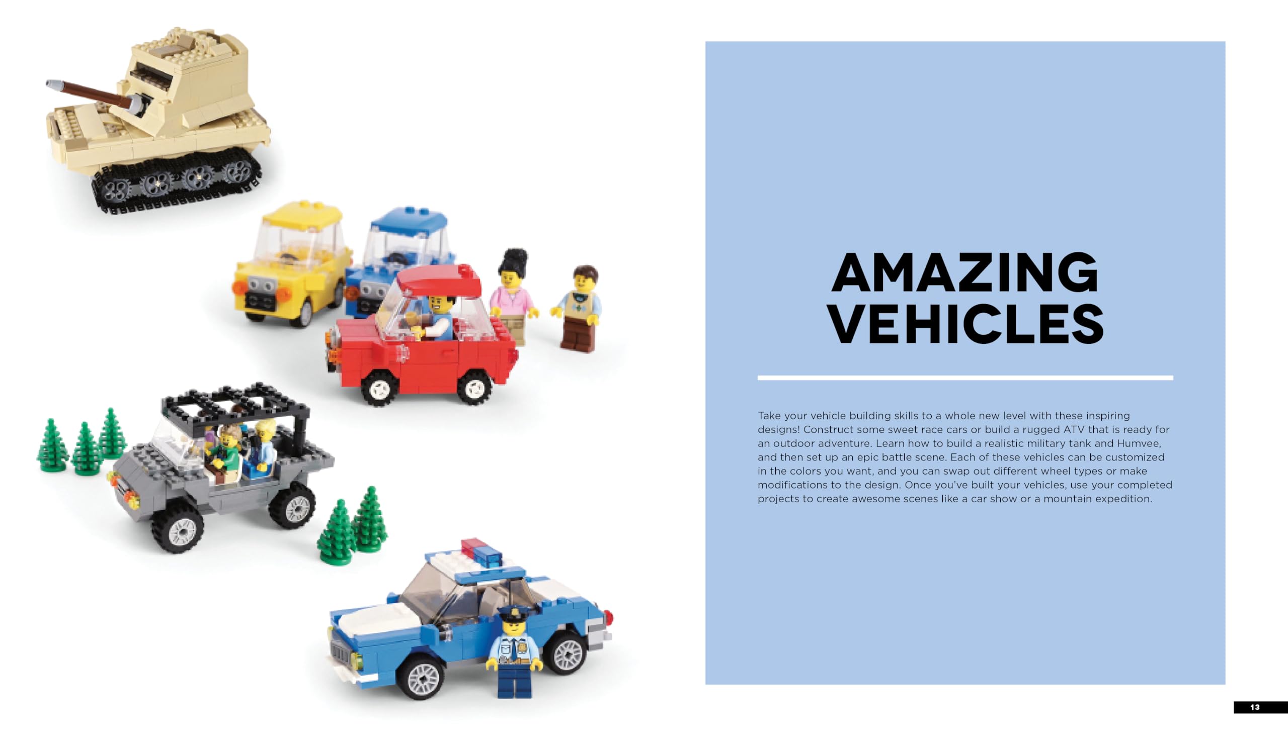 The Big Book of Amazing LEGO Creations with Bricks You Already Have: 75+ Brand-New Vehicles, Robots, Dragons, Castles, Games and Other Projects for Endless Creative Play