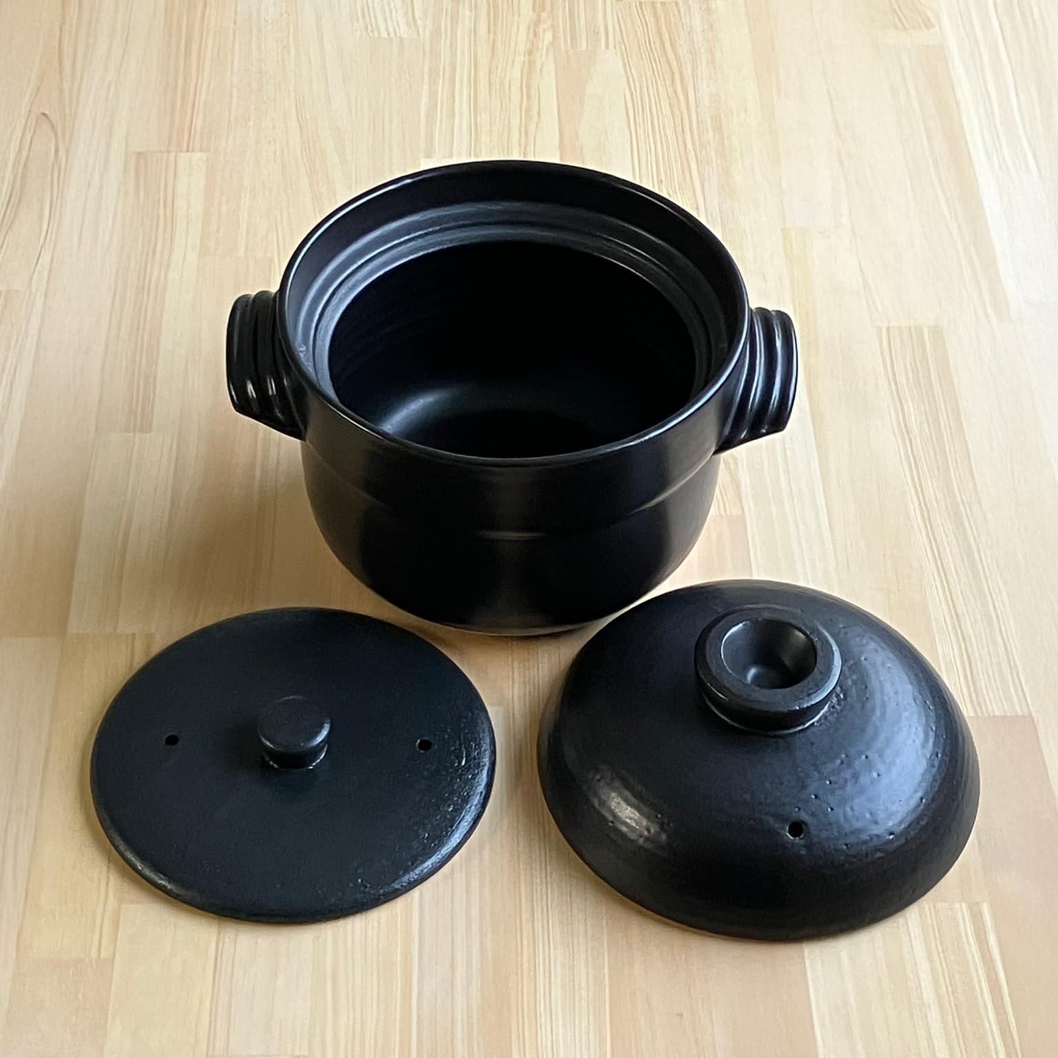 Amazon | オーシン IH対応 マジカルごはん炊き土鍋 五右衛門 4合 C21Z