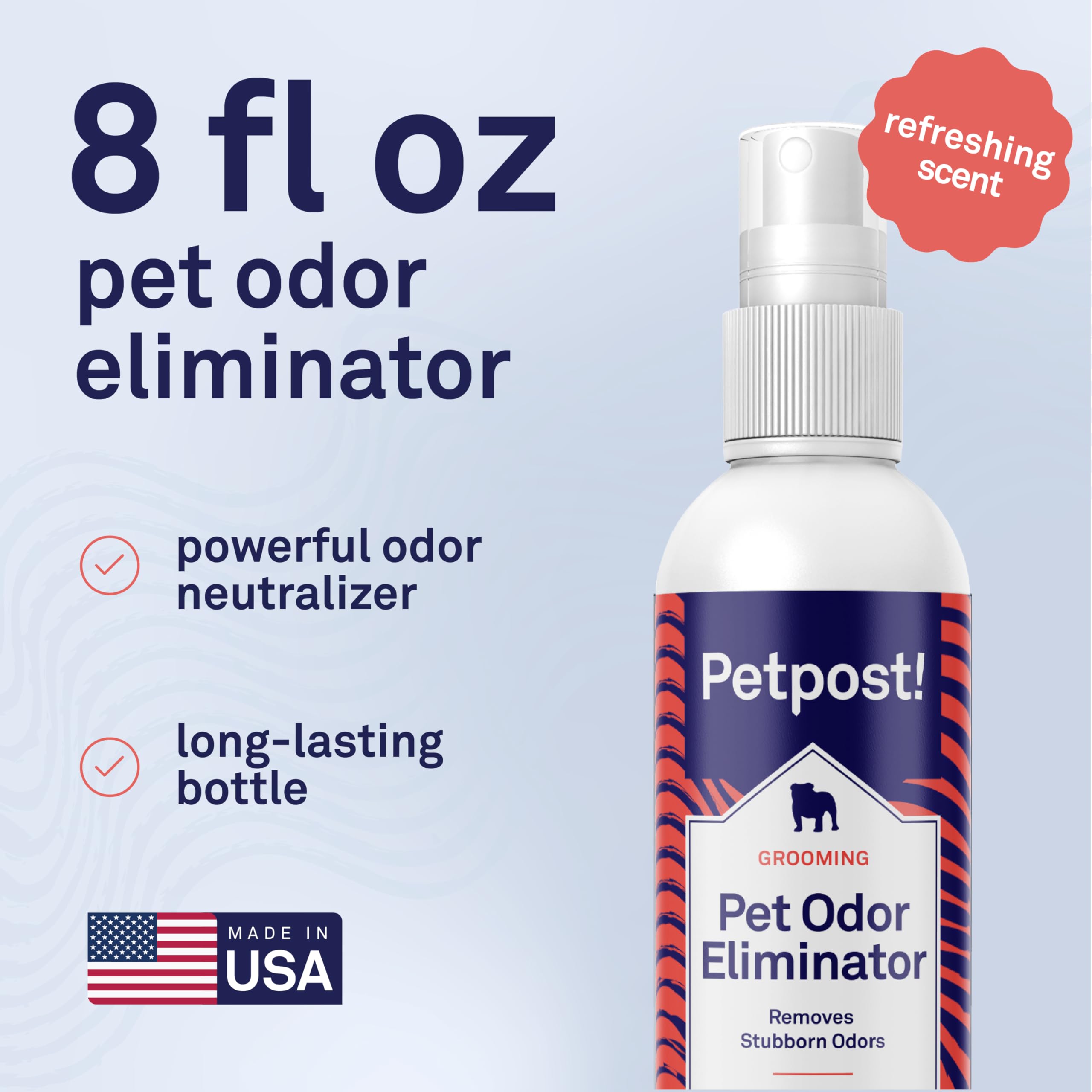 Petpost | Spray désodorisant pour Chiens et Chats - Désodorisant naturellement Efficace et Anti-Mauvaises odeurs - À pulvériser sur Votre Animal ou dans la Maison