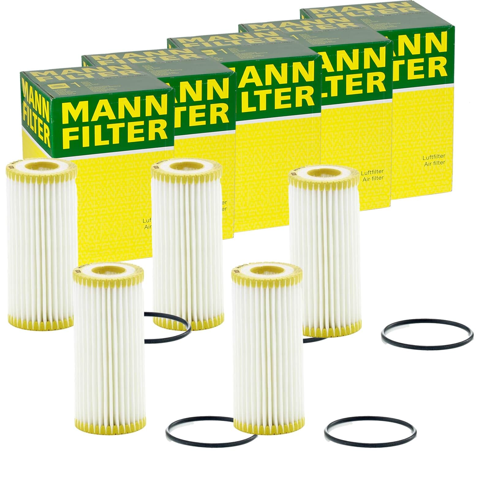 5x Mann-Filter Hu 6013 z Ölfilter mit Dichtung Filtereinsatz 5-Stück! | 5x Mann-Filter Hu 6013 z Ölfilter mit Dichtung Filtereinsatz 5-Stück!