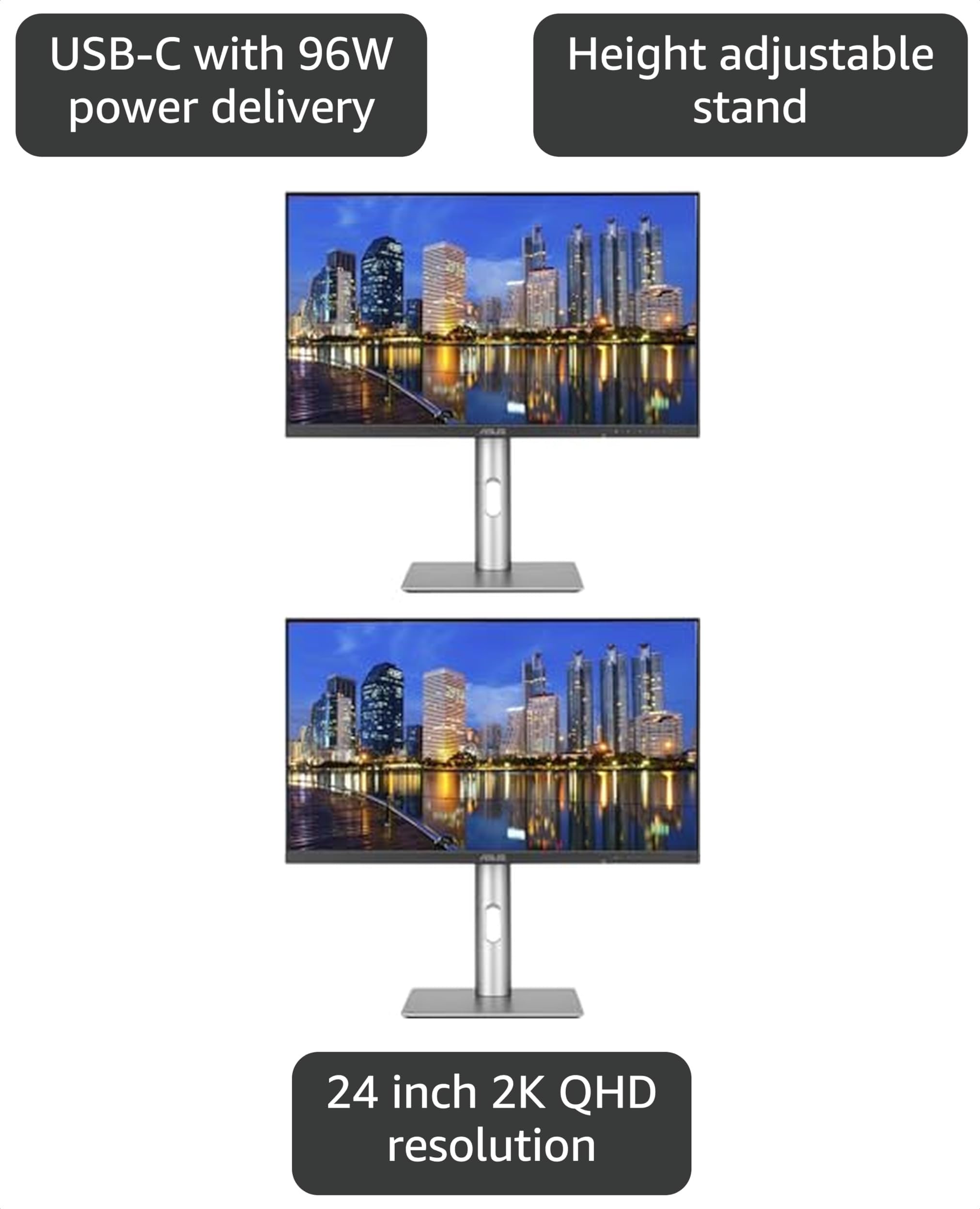 Amazon.com: Asus ProArt PA24ACRV 24-inch 1440P 2K QHD 100% sRGB