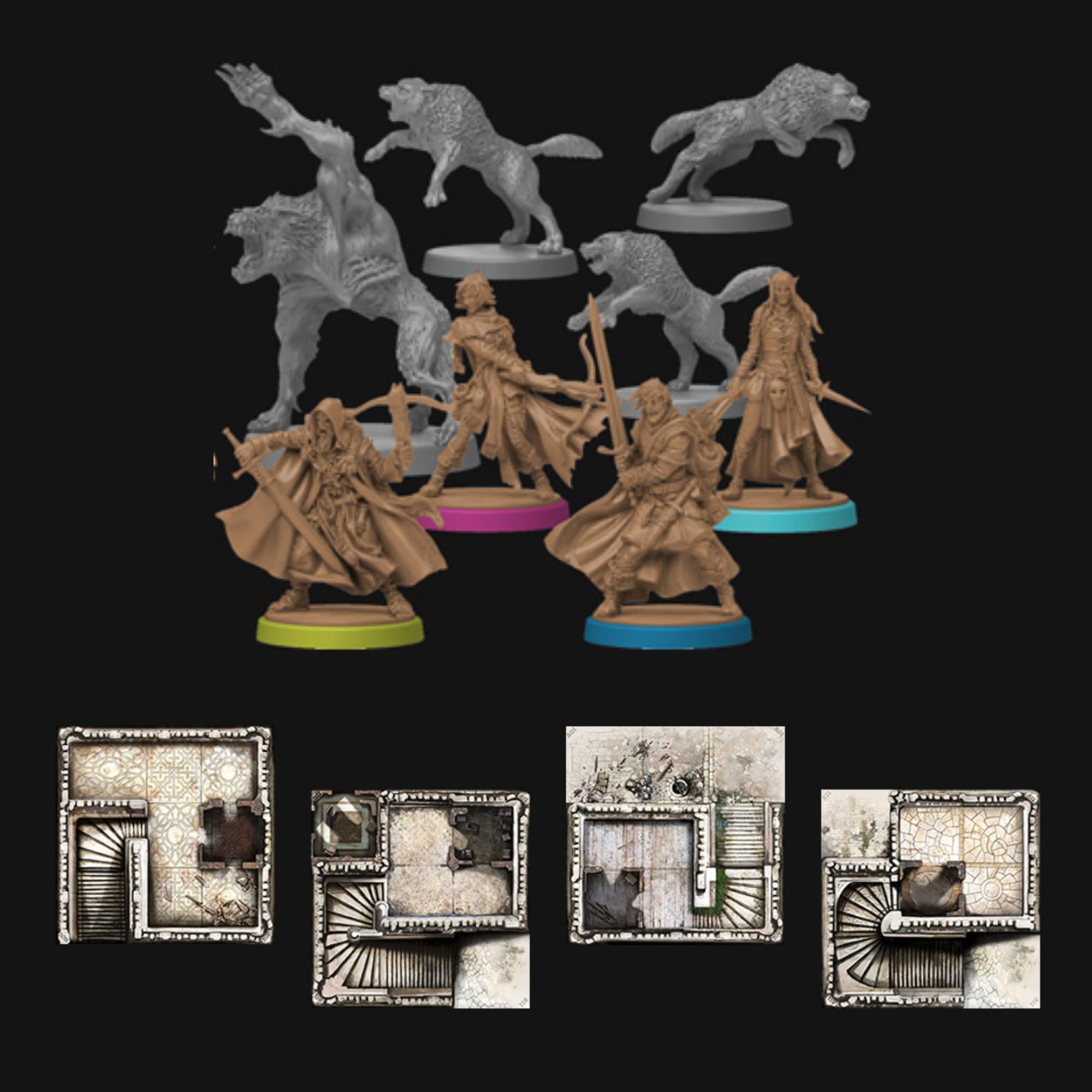 Wulfsburg - Expansão, Zombicide Black Plague Galápagos Jogos