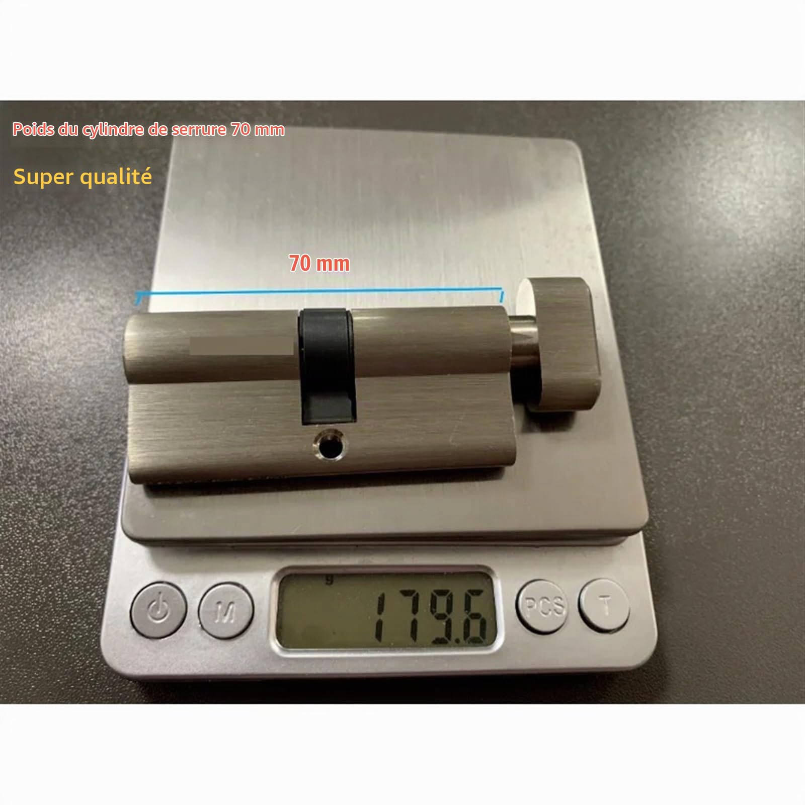 Cylindre de serrure en laiton