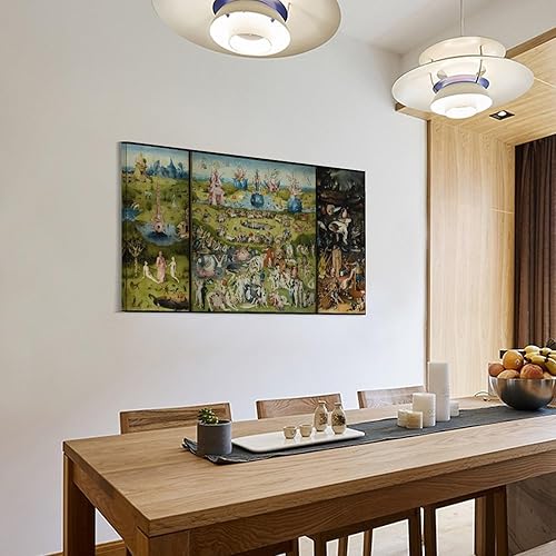 Miniatura 3 de The Garden of Earthly Delights by HieronymusBosch Home Decor Poster Wall Art Hanging Picture Print Bedroom Decorative Painting Posters Room