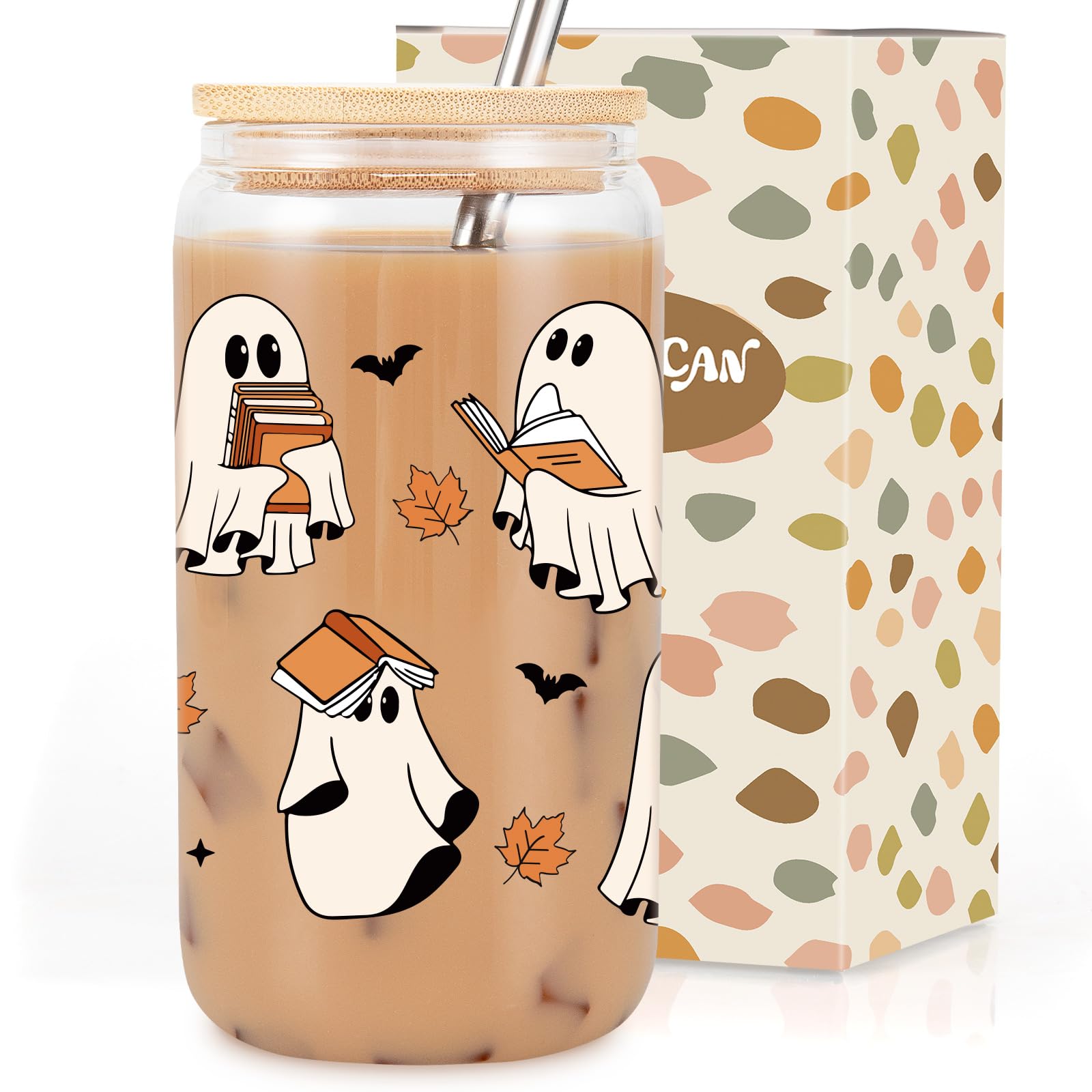 Halloween Ghost Reading Cup