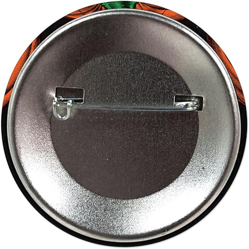 Miniatura 5 de Beistle 6 piezas vintage de Halloween suministros calabaza Goblin Jack O Lantern botón Pins