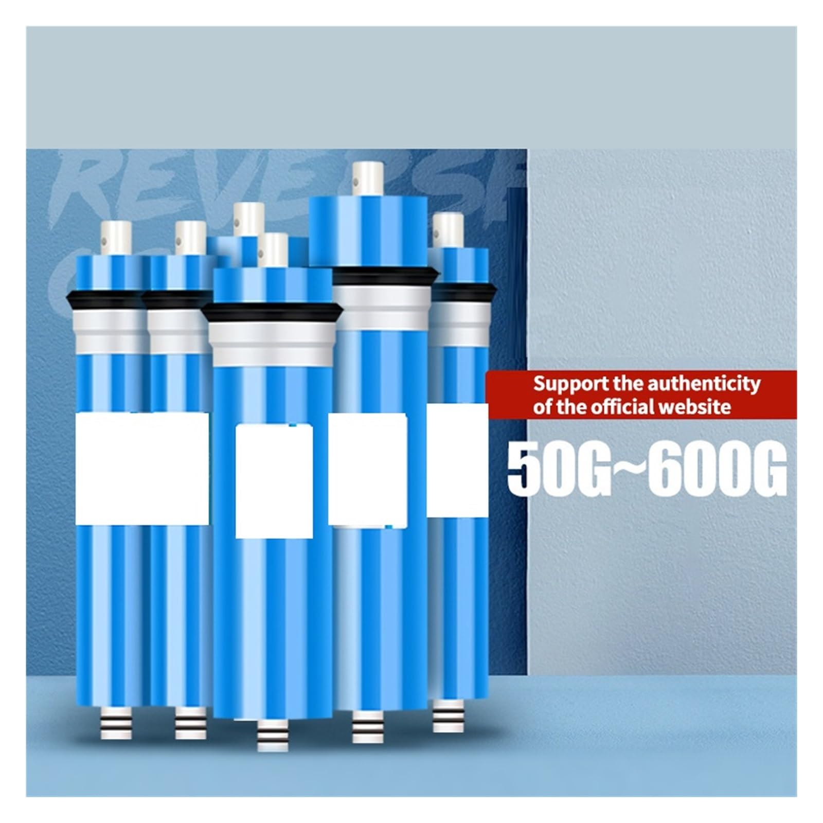 Filtros de ósmosis inversa 600 GPD, membrana RO Universal, purificador de agua 3012-600, Kit de de filtro de agua RO for el hogar
