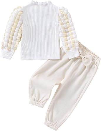 Baby Girl Clothes Cute Long Sleeve Top Pants Set Fall Winter Toddler Girls Clothes