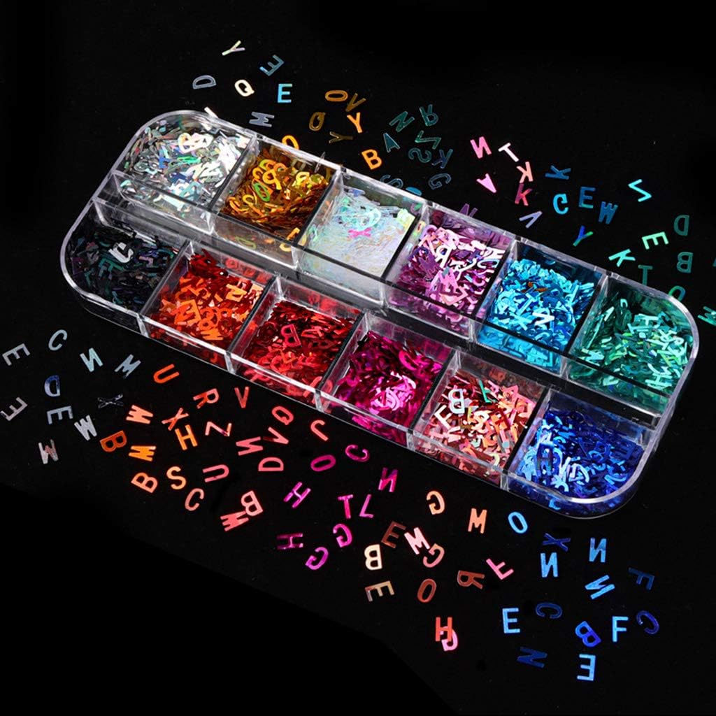 Fluorescent Sequins Flakes Resin Epoxy Mold, for Jewelry Filling Glow in the Dark Holographics Glitter