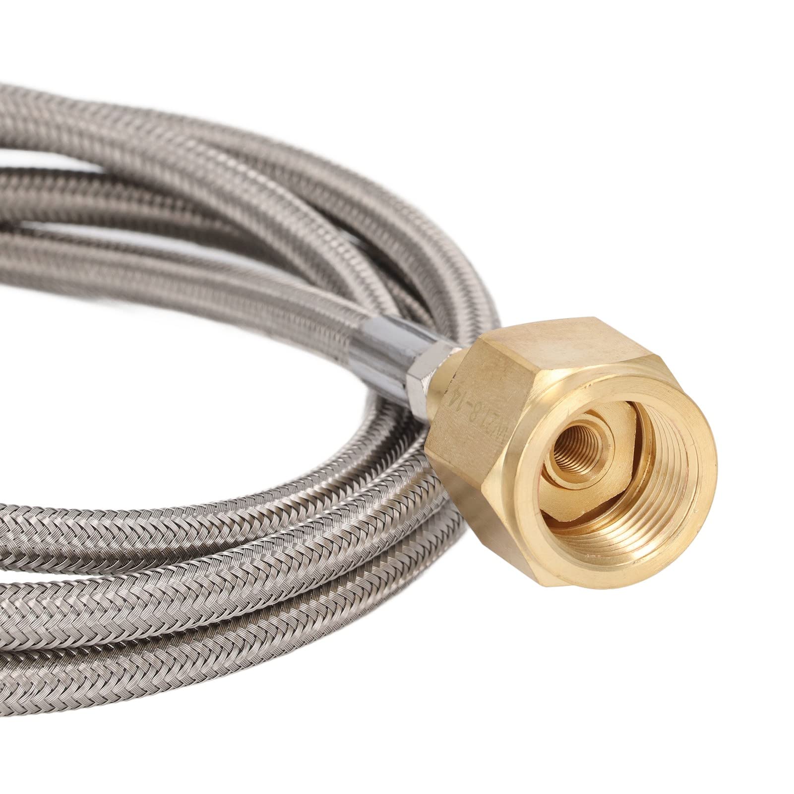 Naroote Soda Refill Adapter, Durable CO2 Cartridge Connector, Simplifies