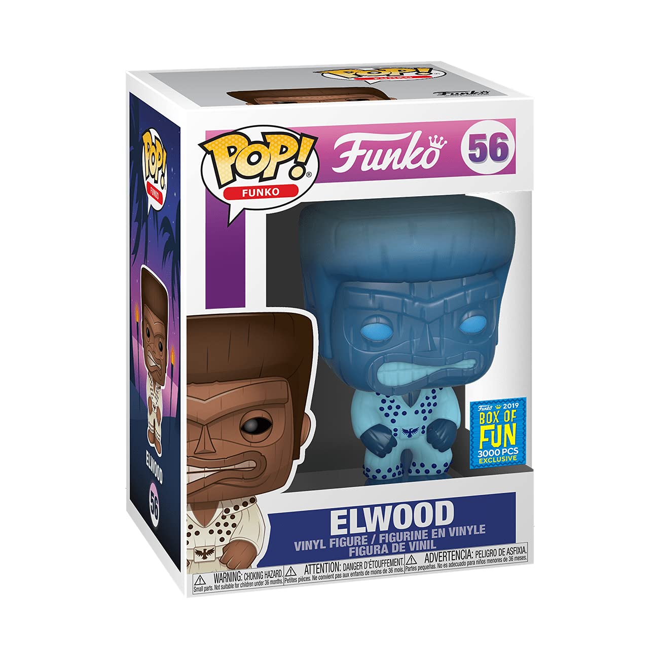 POP! Spastik Plastik - Elwood Blue #56 2019 Box of Fun - 3000 pcs Limited Edition