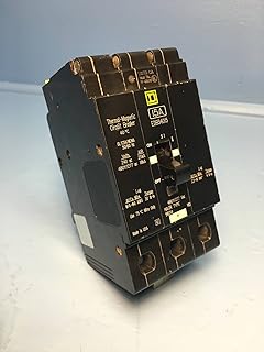 EDB34015 Square D Circuit Breaker, 15 Amp, 3-Pole