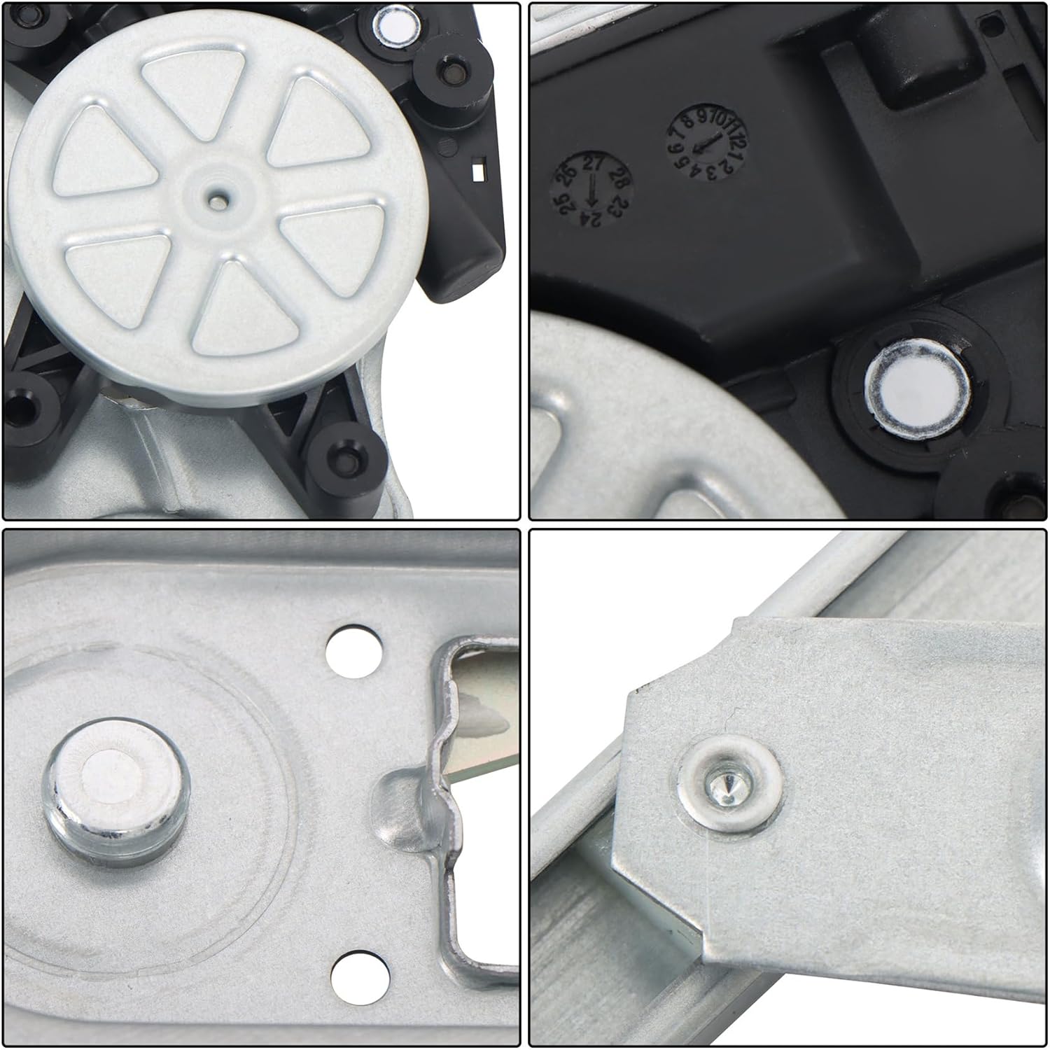 labwork 751-780 Front Left Driver Side Power Window Regulator with Motor Replacement for Mitsubishi Lancer 2008-2017