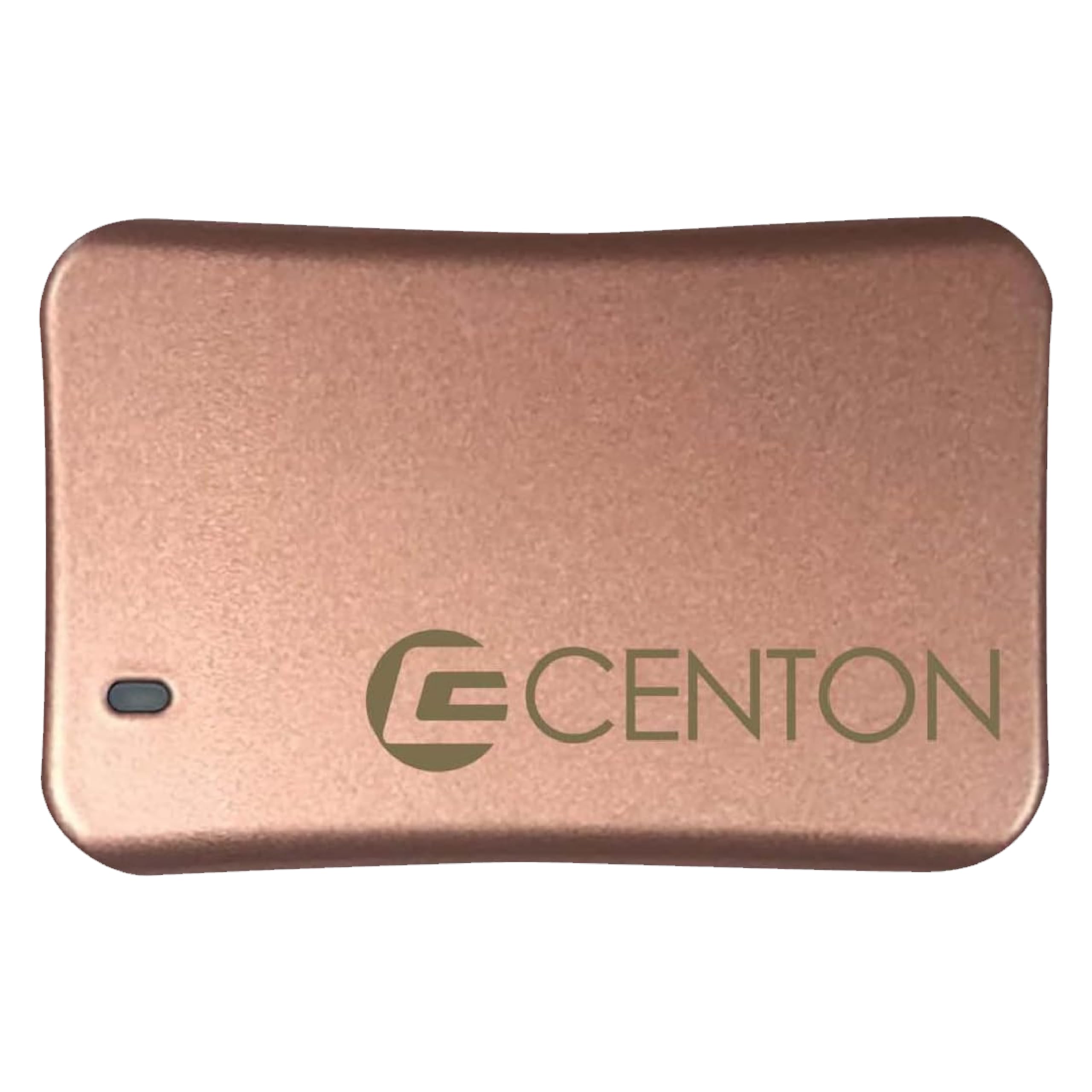 SSD externo 500GB USB-C disco sólido portátil Centon oro rosa 8