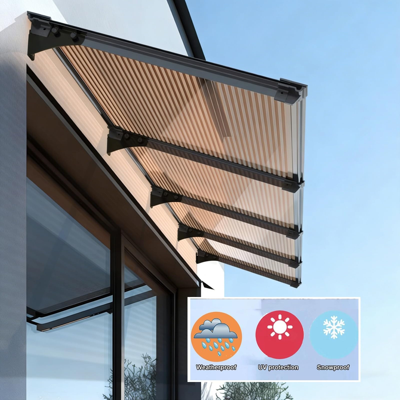 markise gefälle Aluminium-Türvordach,Überdachung Haustür,Gartenterrasse Regenschutz Markise,5mm Polycarbonat-Abdeckung,UV-Beständige m Modernen Stil,20° Gefälle,Hohlpaneel(100x140cm/39x55in) Baumarkt Size:25/32 Buying Guide: Ford Model CME Internal ID : P-002270459