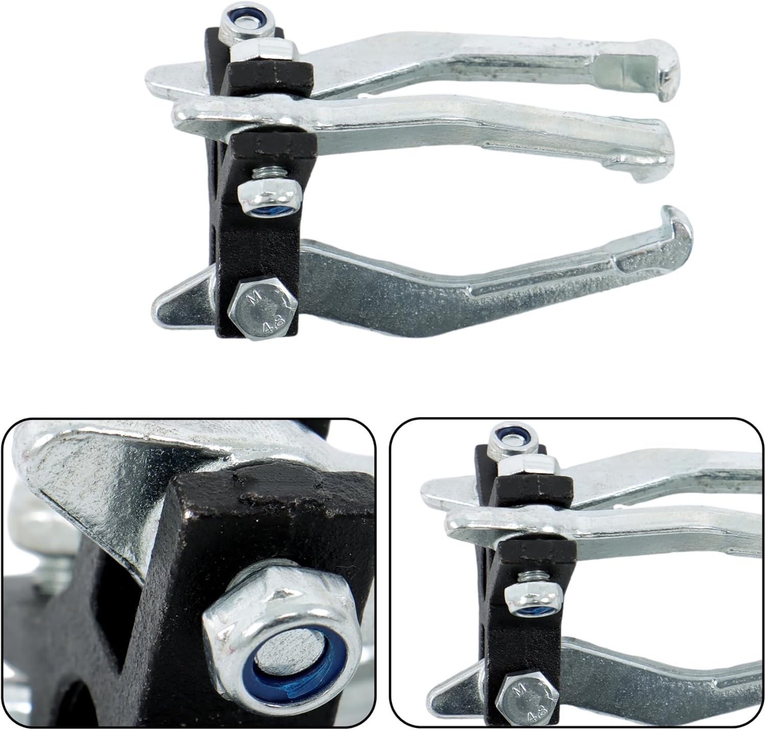 GXYWADY 3 Jaw Gear Bearing Slide Hammer Puller Set for Pulling Out Gears Bearings Internal and External Gear Pulley Puller Kit