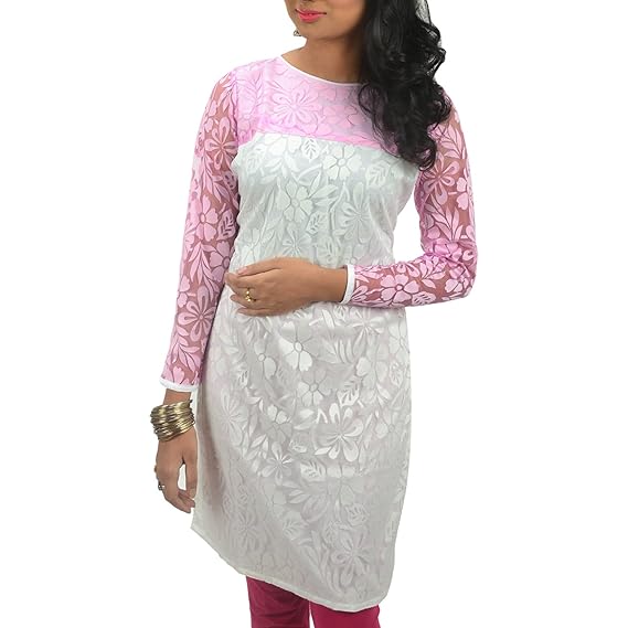 boat neck kurti pattern