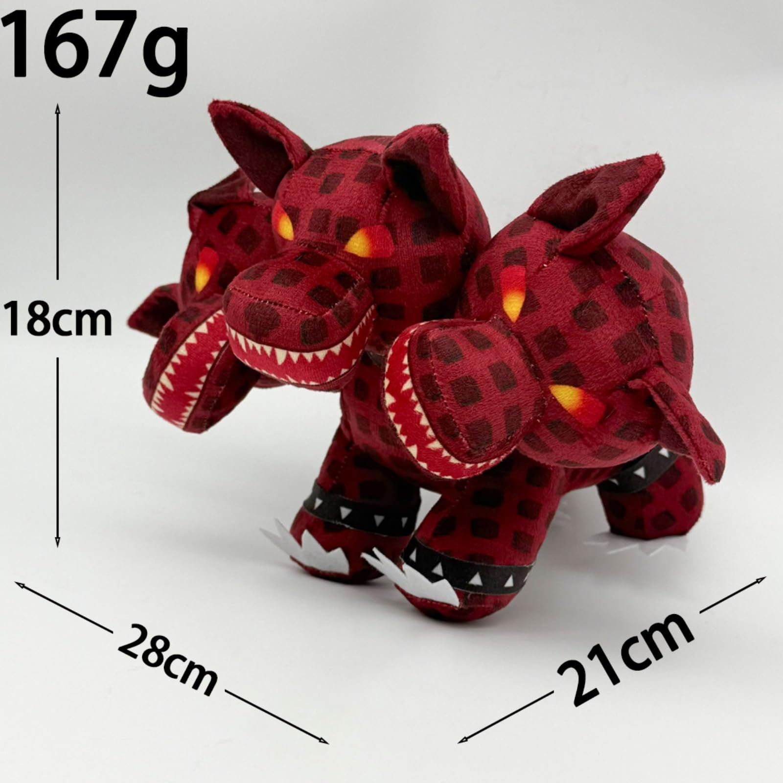 Amazon.co.jp: ブレインロットを盗む ぬいぐるみ ケルベロス 地獄の