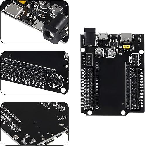 Miniatura 3 de 3 Unidades ESP32 ESP-32S WiFi placa de desarrollo NodeMCU-32S microcontrolador procesador integrado con ESP32 placa de desarrollo GPIO placa de