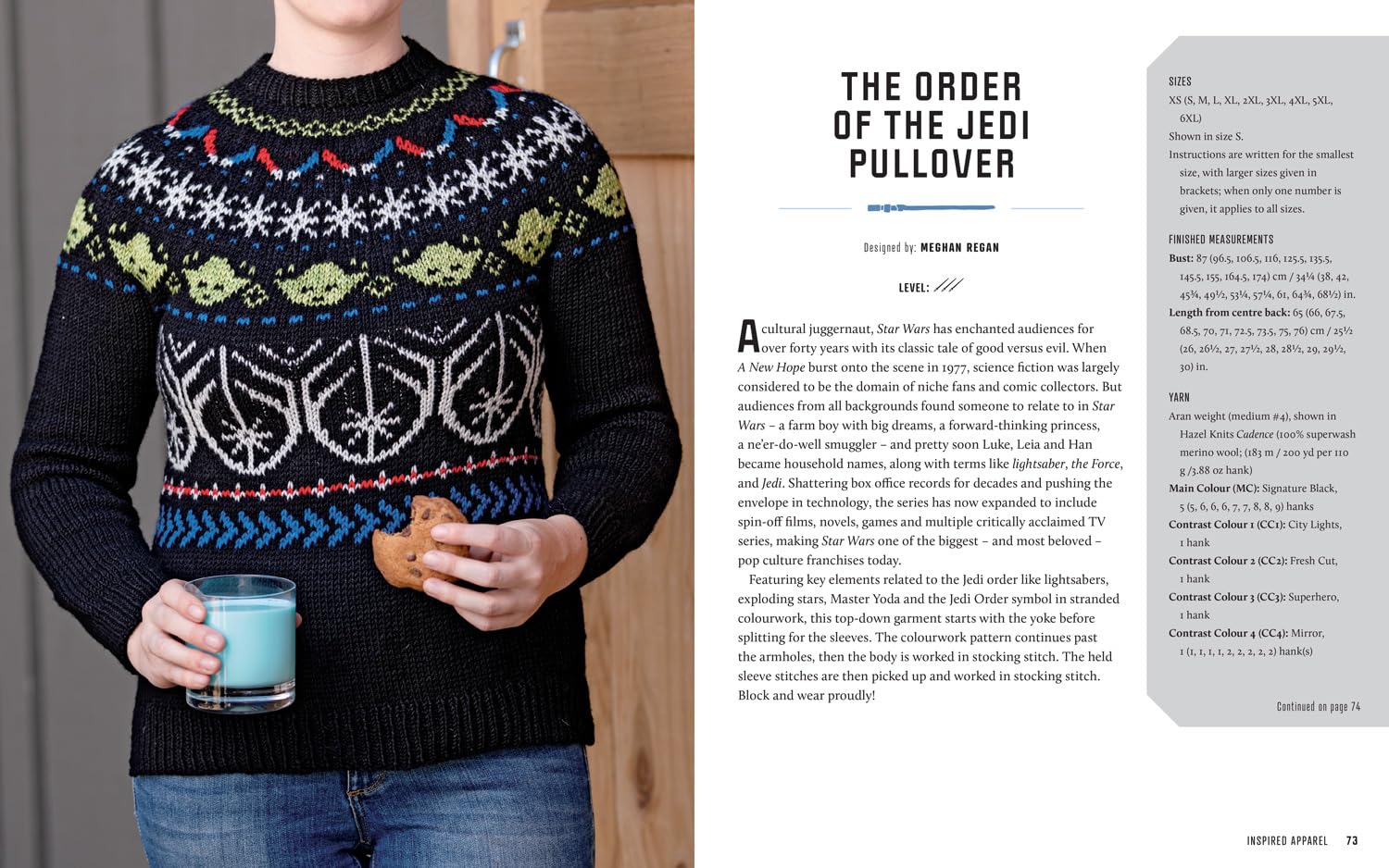 Star Wars: Knitting the Galaxy: The official knitting guide with over 25 patterns for costume, toy and apparel DIY, for fans of the popular franchise