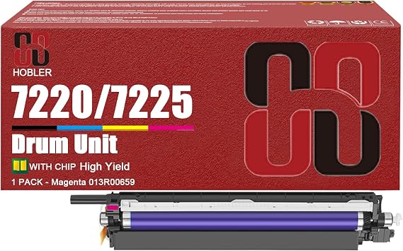 7220 7225 Drum Units Compatible for Xerox 013R00659 Magenta Imaging Drum Unit Work for Xerox WorkCentre 7220 7225 7120 7125 Printers