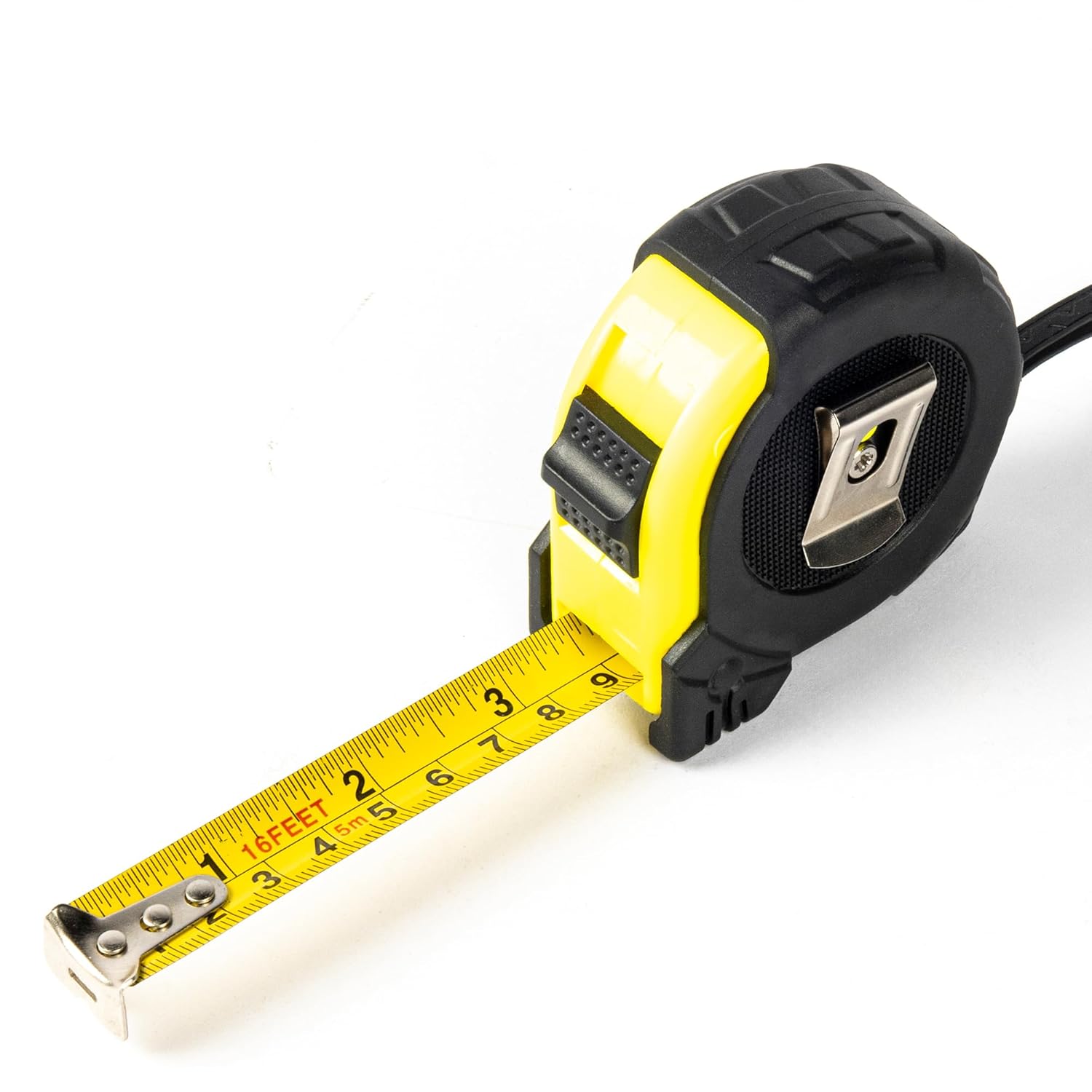 U.S. Solid 16ft Tape Measure, Safety Brake, Locking Securely, Durable and Easy-to-Read for Home and Professional Use