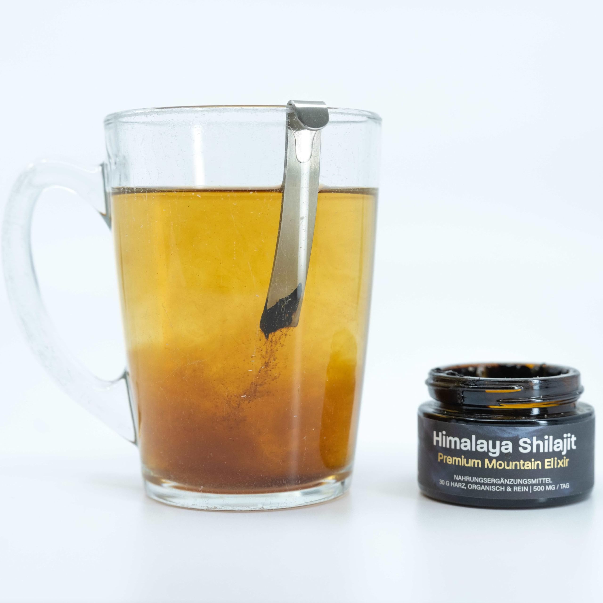 100% Reines Himalaya Shilajit Harz — (Mumijo) 30g Shilajit Resin mit natürlicher Huminsäure, Fulvinsäure und Mineralstoffen, vegan, geprüft aus der Schweiz, frei von Zusätzen - 3er Pack